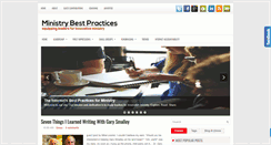 Desktop Screenshot of ministrybestpractices.com